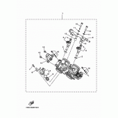 Схема вузла: Впускна система 2 Yamaha MT07/MTT690 MT-07