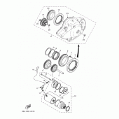 Схема узла: Привод стартера Yamaha XVS1100 Drag Star