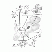 Схема узла: Электрооборудование 1 Yamaha XV1900 Star Venture