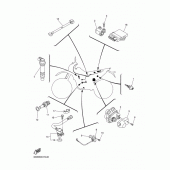 Схема вузла: Електроустаткування 1 Yamaha WR250 WR250X