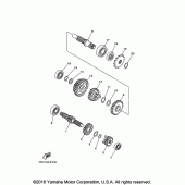 Схема узла: Трансмиссия Yamaha TTR50 TT-R50