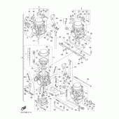 Схема вузла: Карбюратор Yamaha FZS1000 FZ1