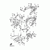 Схема узла: Крыло Yamaha FZ6 FZ6 FAZER S2 (ABS)