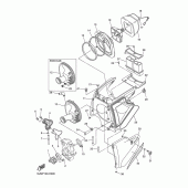 Схема узла: Впускная система Yamaha WR250 WR250F