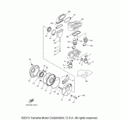 Схема узла: Впускная система Yamaha XVS650 V-Star Classic