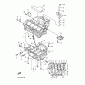 Схема вузла: Картер двигуна Yamaha YZF-R6/ YZF600 R6