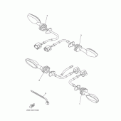 Схема узла: Поворотники Yamaha XTZ1200 Super Tenere ES