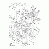 Схема узла: Рама Yamaha YZ450F YZ450F