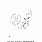 Схема вузла: Генератор Yamaha XVS950 Bolt R-Spec