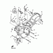 Схема вузла: Рама Yamaha FZS600 FAZER