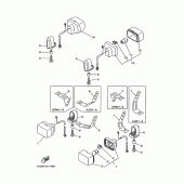 Схема узла: Поворотники Yamaha XT225 Serow