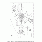 Схема вузла: Карбюратор Yamaha TTR230 TT-R230