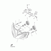 Схема вузла: Фара Yamaha FZ6 FZ6 FAZER