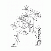 Схема вузла: Fuel Yamaha XTZ1200 Super Tenere