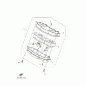 Схема узла: Панель приборов Yamaha YP400 Majesty