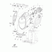 Схема вузла: Фара Yamaha MT03 MT-03