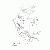 Схема узла: Масляный бак Yamaha MT03 MT-03