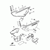 Схема узла: Боковая крышка Yamaha TTR225 TT-R225
