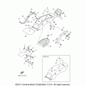 Схема вузла: Крило Yamaha XVS650 V-Star Custom