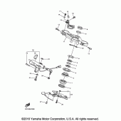 Схема узла: Рулевой механизм Yamaha YZF-R1 R1S Limited Edition
