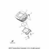 Схема вузла: Циліндр Yamaha TTR230 TT-R230