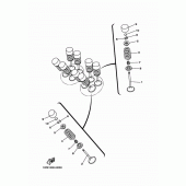 Схема вузла: Клапан Yamaha MT07/MTT690 MT-07