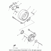 Схема узла: Генератор Yamaha XVZ1300 Venture Royale