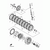 Схема вузла: Зчеплення Yamaha YZF-R1 R1 RaceBase