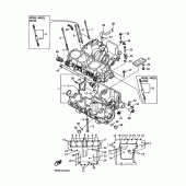 Схема узла: Картер двигателя Yamaha XJR1200