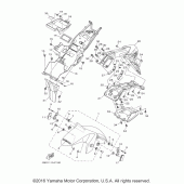 Схема узла: Крыло Yamaha YZF-R3