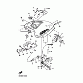 Схема узла: Топливный бак Yamaha XVS650 Drag Star Classic