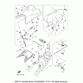 Схема узла: Сиденье Yamaha FZ6 FZ6R