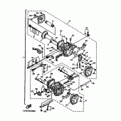 Схема вузла: Карбюратор Yamaha XV535 Virago