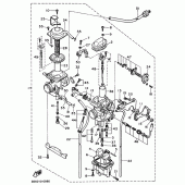 Схема узла: Карбюратор Yamaha SRX400