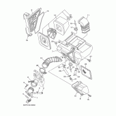 Схема вузла: Впускна система Yamaha TTR125 TT-R125