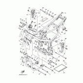 Схема вузла: Рама Yamaha XG250 TRICKER
