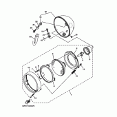 Схема узла: Фара Yamaha XV1700 Road Star