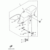 Схема узла: Сиденье Yamaha TDM850