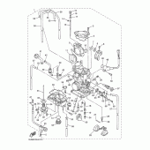 Схема узла: Карбюратор Yamaha WR250 WR250F