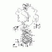 Схема вузла: Фільтр масляний Yamaha XVZ1300 Royal Star Venture MM Limited