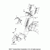 Схема узла: Рулевой механизм Yamaha FZ10/ MTN1000 FZ-10