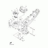 Схема узла: Рама Yamaha XJ6 XJ6-N (Naked)