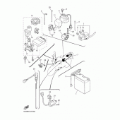 Схема вузла: Електроустаткування 2 Yamaha XJR1300