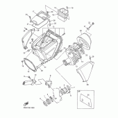 Схема вузла: Впускна система Yamaha WR400F