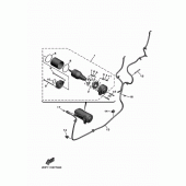 Схема вузла: Електричний стартер Yamaha XV1900 Star Venture