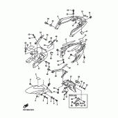 Схема узла: Крыло Yamaha FZ6 FZ6 FAZER