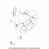 Схема вузла: Масляний насос Yamaha XVS1300 Stryker