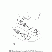 Схема вузла: Електричний стартер Yamaha YZF-R3