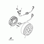 Схема узла: Генератор Yamaha XV1700 Road Star