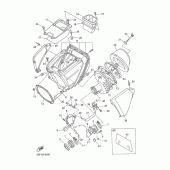 Схема вузла: Впускна система Yamaha WR400F